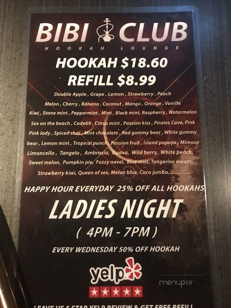 Bibi Club Hookah Lounge - Simi Valley, CA