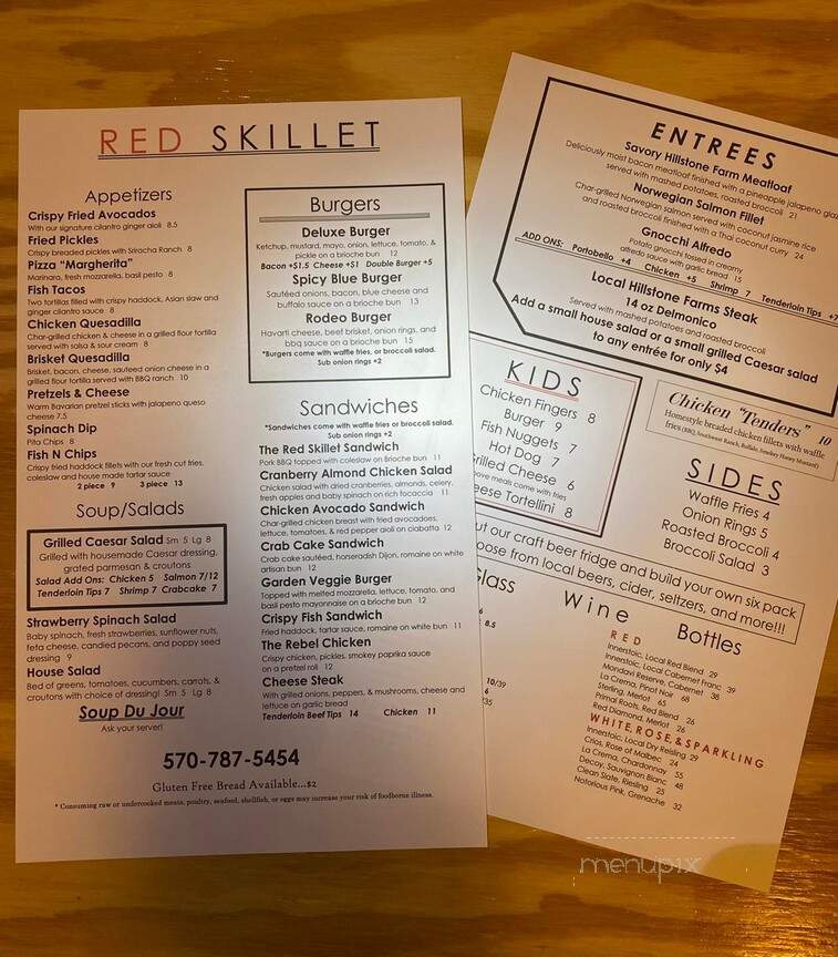 Red Skillet - Wellsboro, PA