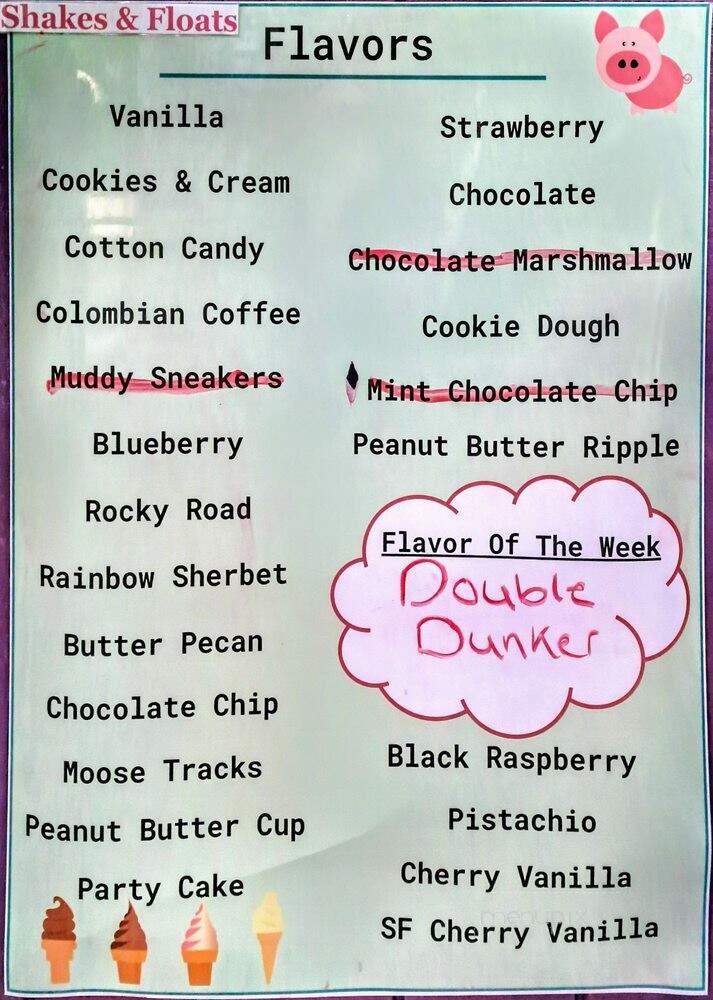 Hog Heaven - Lake Harmony, PA menu_pic