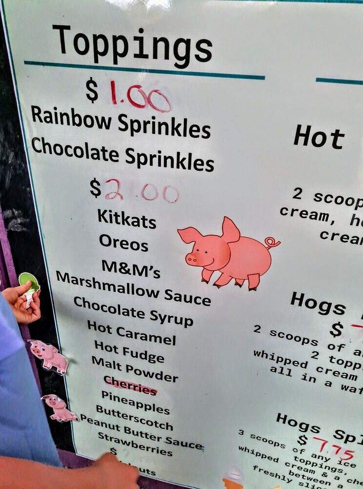 Hog Heaven - Lake Harmony, PA menu_pic