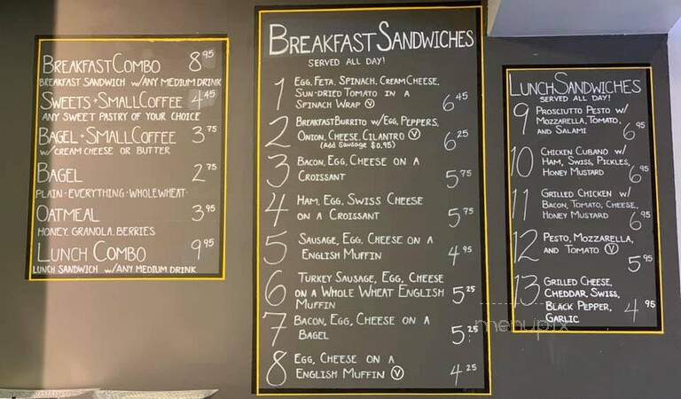 Gathering Grounds Cafe - Fairfax, VA menu_pic