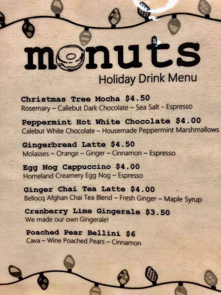 Monuts - Durham, NC menu_pic