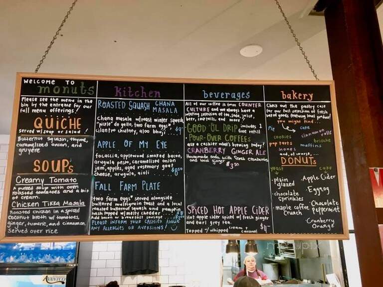 Monuts - Durham, NC menu_pic