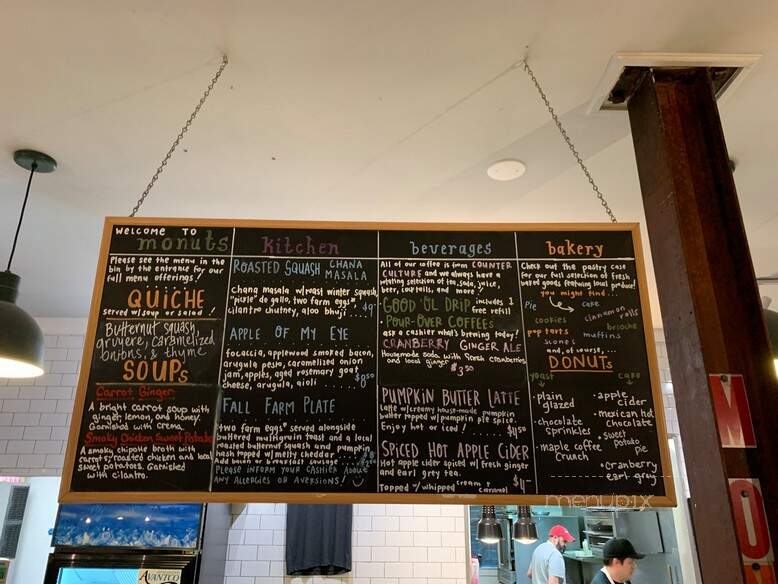 Monuts - Durham, NC menu_pic