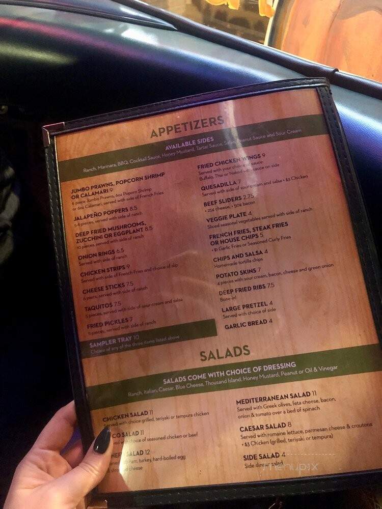 Vinnie's Bar N Grill - Concord, CA menu_pic