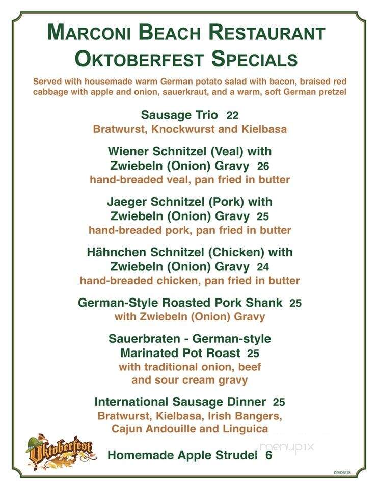 Russ and Marie's BBQ & Seafood Restaurant - Wellfleet, MA menu_pic