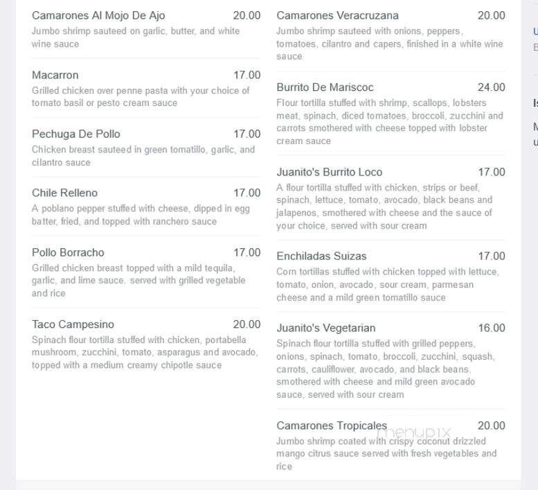 Juanito's Market - Red Bank, NJ menu_pic