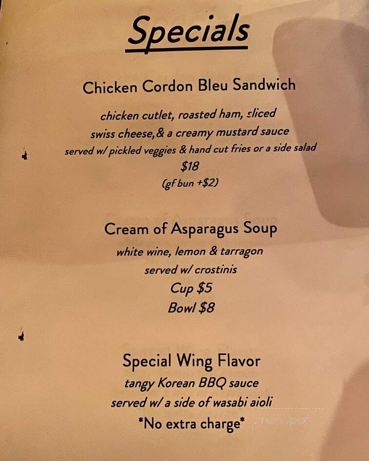 Rough Cut Brewing Company - Kerhonkson, NY menu_pic
