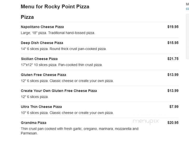 Rocky Point Pizza - Rocky Point, NY