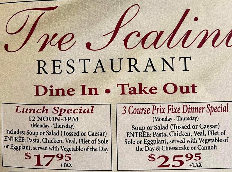 Tre Scalini - Farmingdale, NY