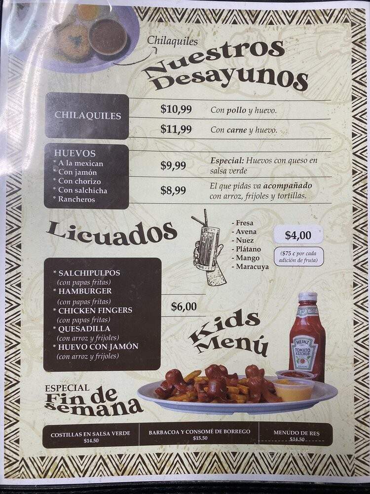 Delicious Pasteleria - Spartanburg, SC menu_pic