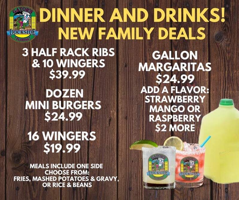 Gators Dockside - Lake City, FL menu_pic