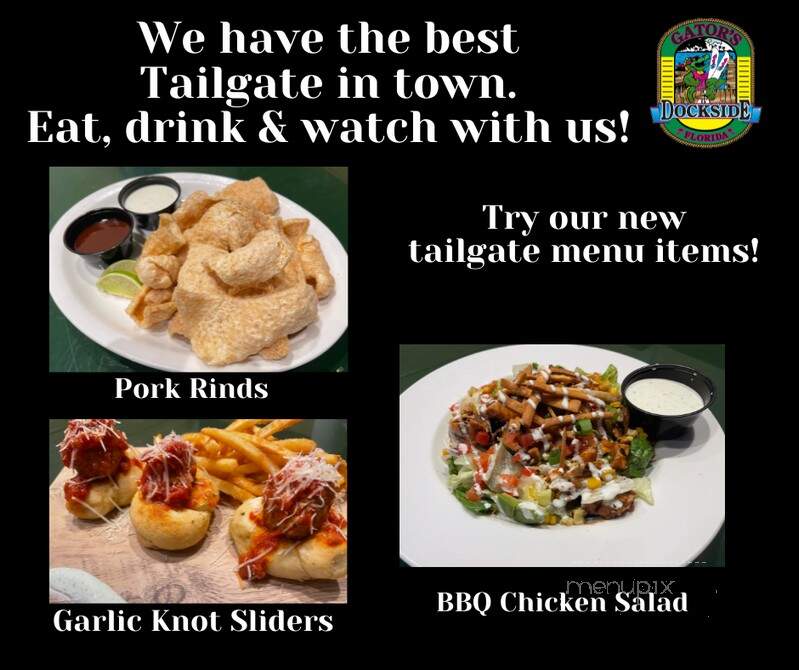 Gators Dockside - Lake City, FL menu_pic
