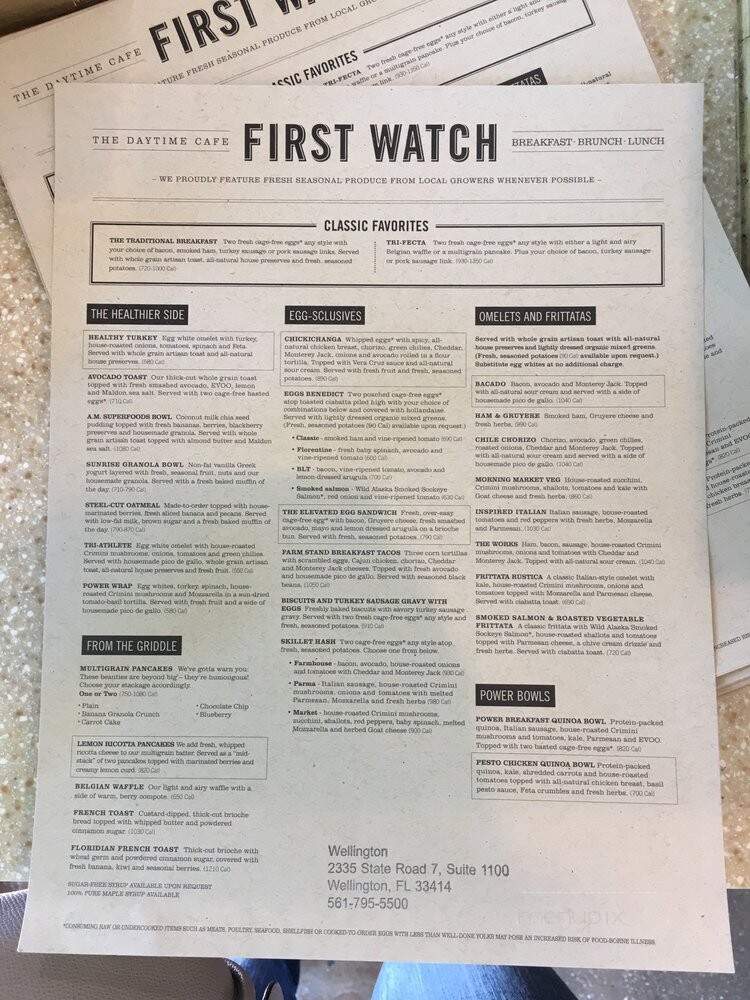 First Watch - Wellington, FL