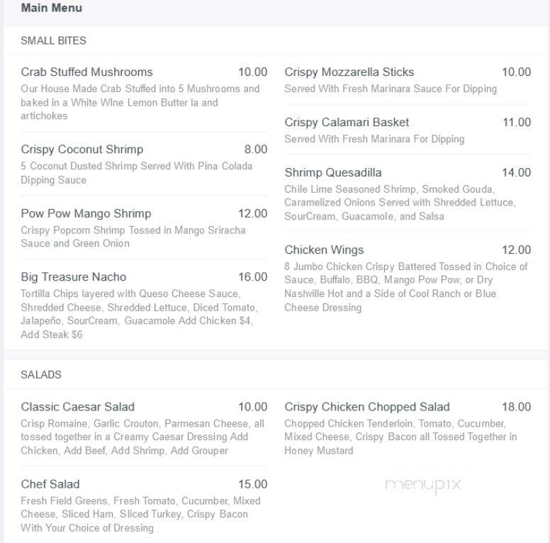 Feola's Italian Ristorante - Treasure Island, FL menu_pic