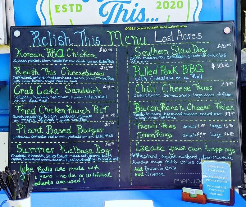 Lost Acres Vineyard - Granby, CT menu_pic