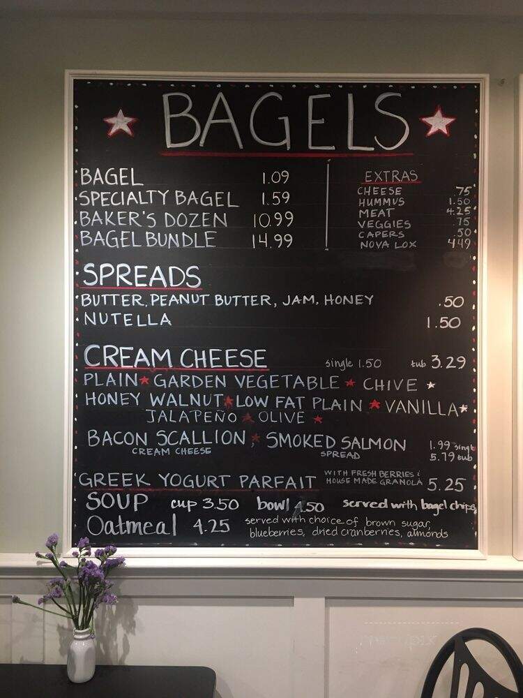 Tandem Bagel Company - Northampton, MA menu_pic