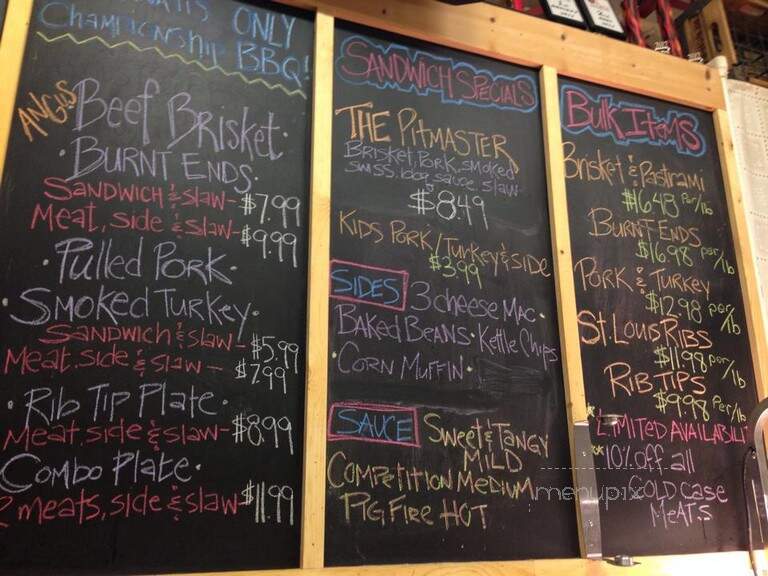 Velvet Smoke BBQ - Harrison, OH menu_pic