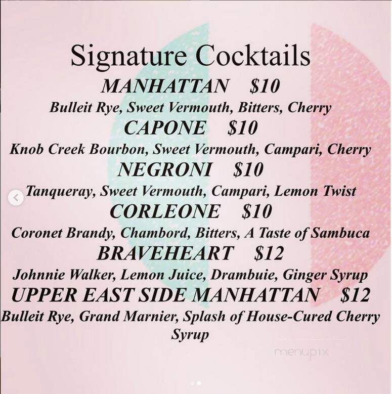 Guarino's Restaurant - Cleveland, OH menu_pic