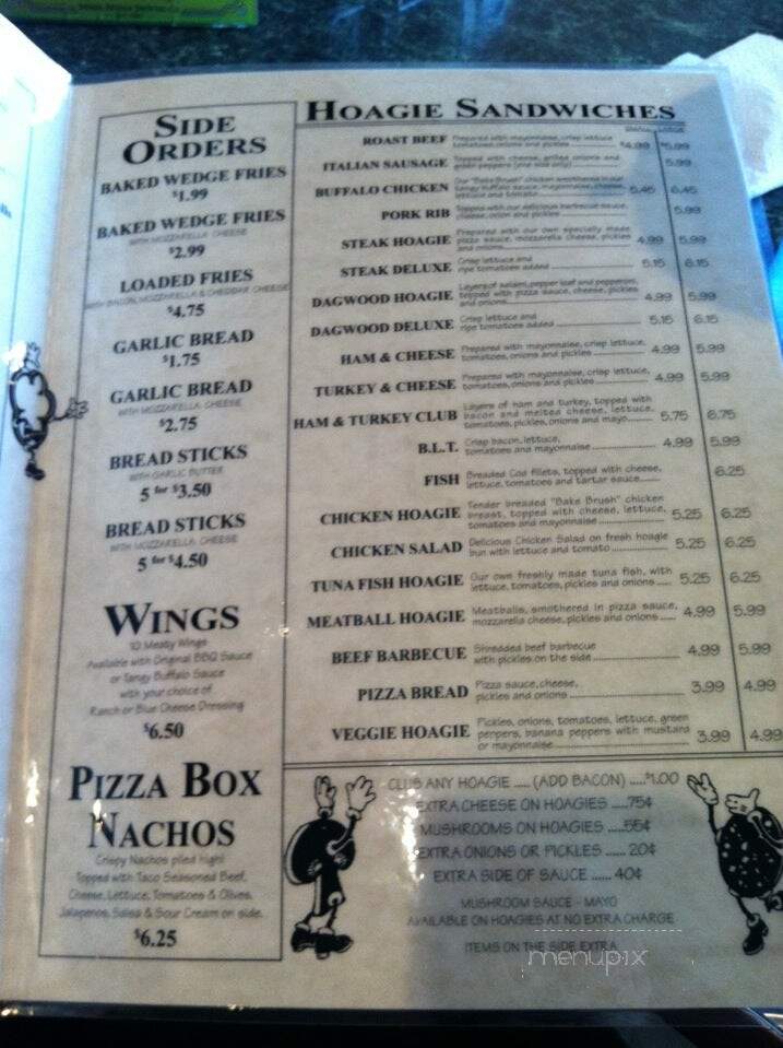 Italianette Pizza - Cincinnati, OH menu_pic