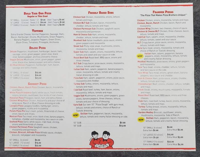 Pizza Bros - Norwalk, OH menu_pic