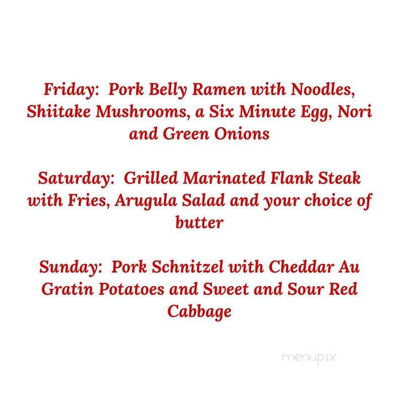 Vali's Alpine Delicatessen - Joseph, OR menu_pic