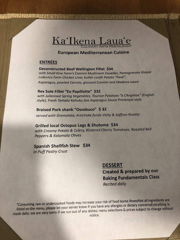 Ka 'Ikena Restaurant - Honolulu, HI