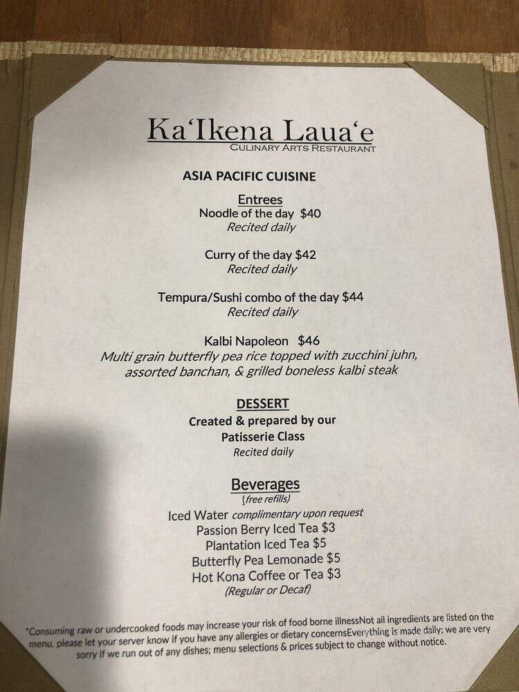 Ka 'Ikena Restaurant - Honolulu, HI