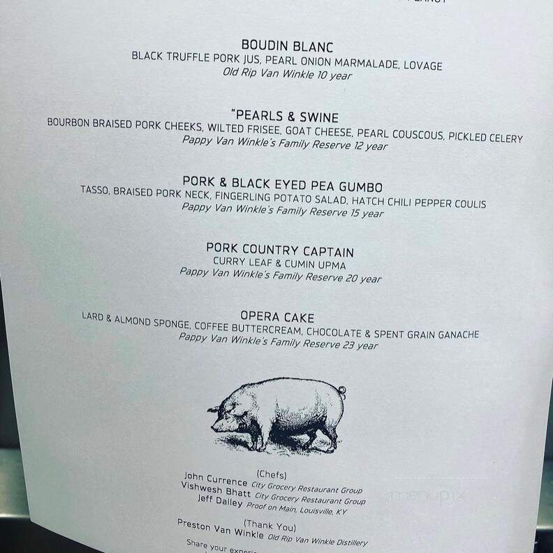 Proof on Main - Louisville, KY menu_pic