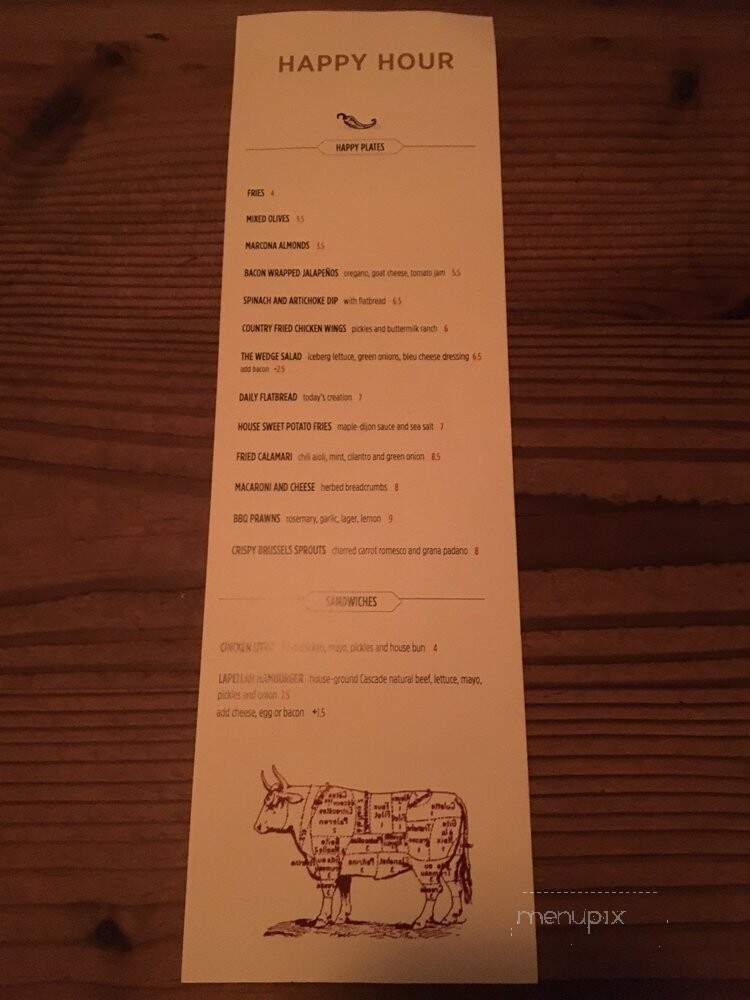 Lapellah Restaurant - Vancouver, WA menu_pic