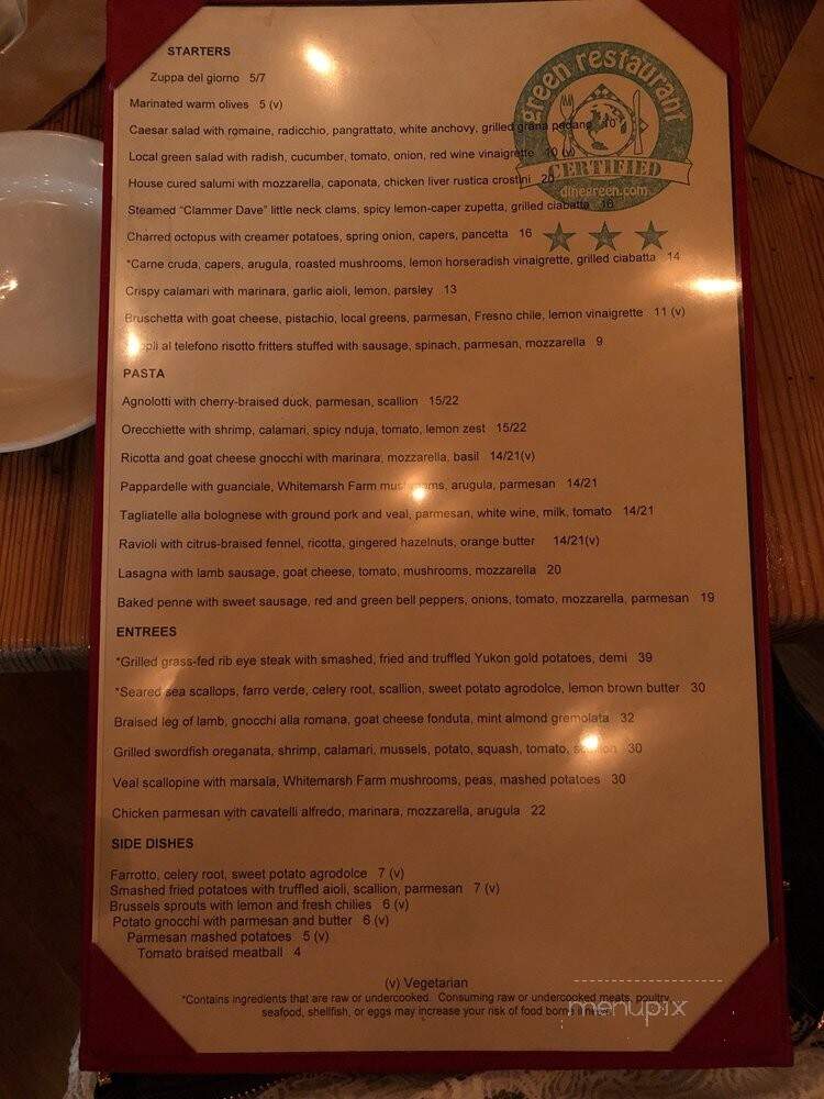 Wild Olive - Johns Island, SC menu_pic