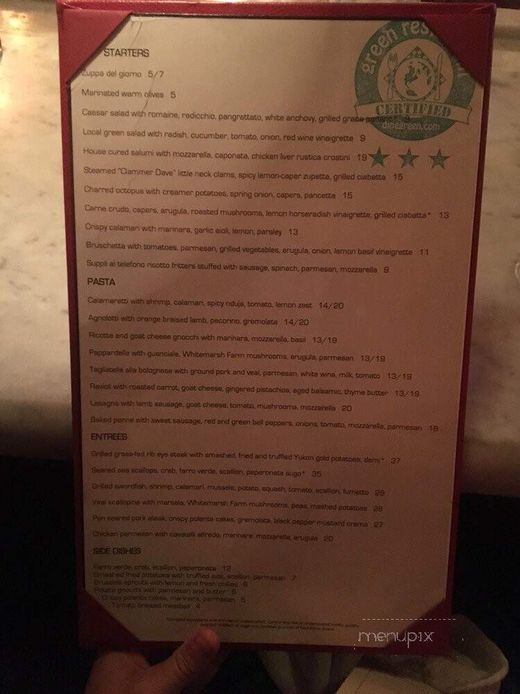 Wild Olive - Johns Island, SC menu_pic