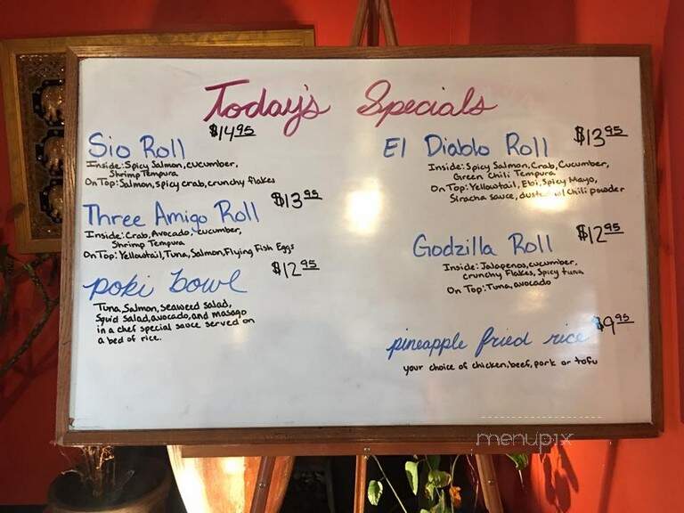 Fareast Fuzion - Albuquerque, NM menu_pic