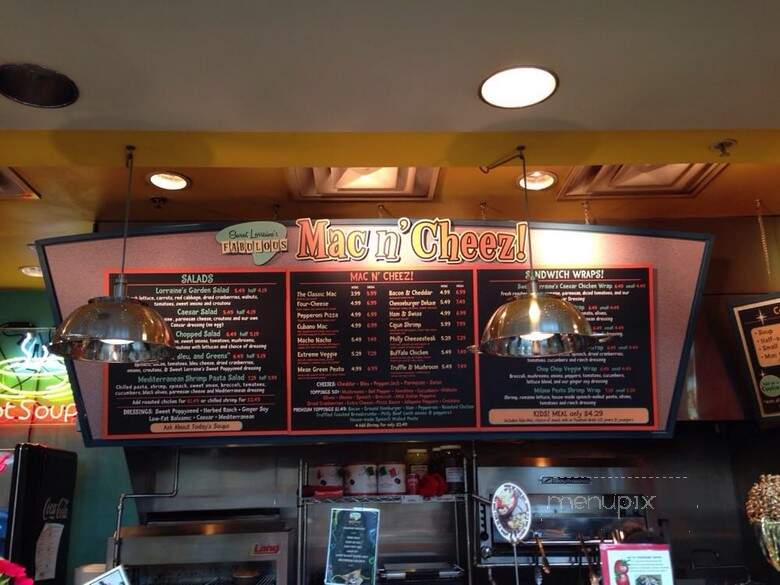 Sweet Lorraine's Mac n' Cheez - Auburn Hills, MI menu_pic