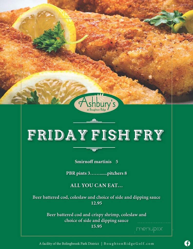 Ashbury's of Bougton Ridge - Bolingbrook, IL menu_pic