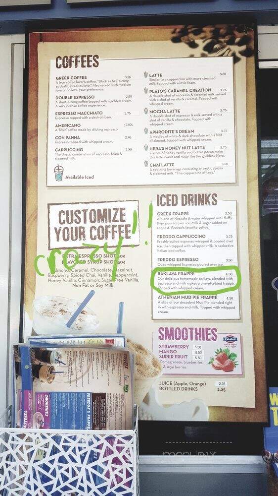 Niko Niko's Market Square - Houston, TX menu_pic