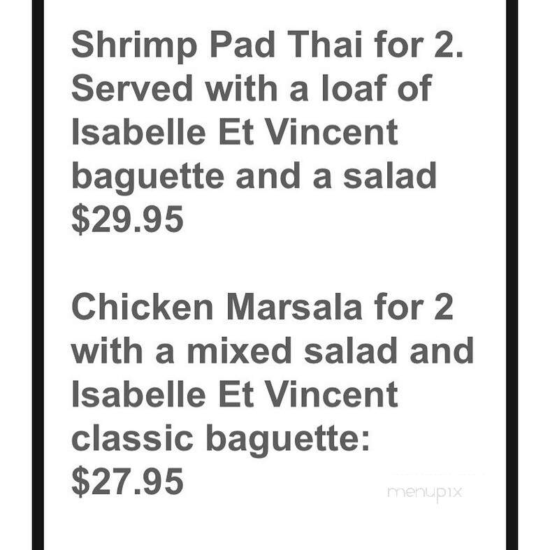 Cinch - Fairfield, CT menu_pic