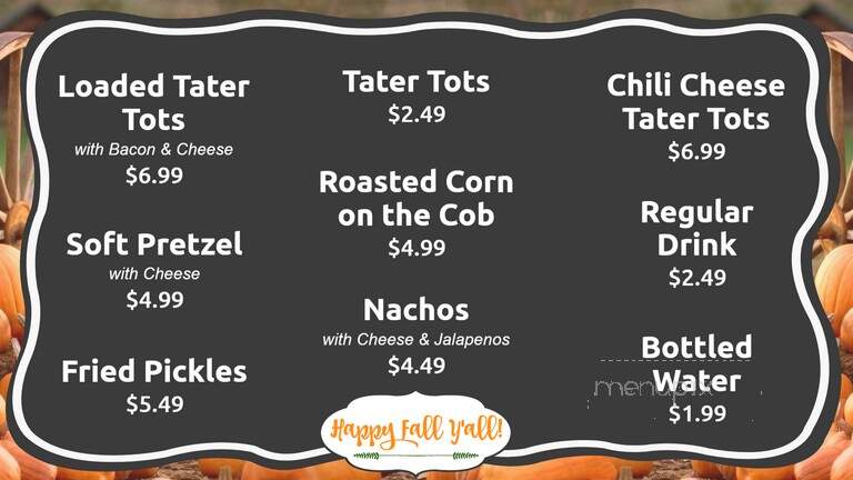 Peachtree Cafe at Lane Southern Orchards - Fort Valley, GA menu_pic