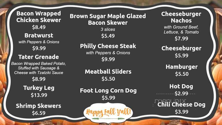 Peachtree Cafe at Lane Southern Orchards - Fort Valley, GA menu_pic
