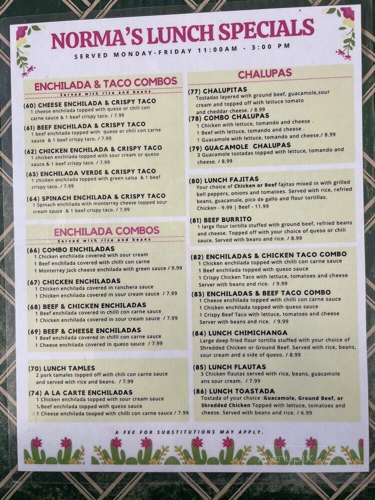Norma's Mexican Restaurant - Garland, TX