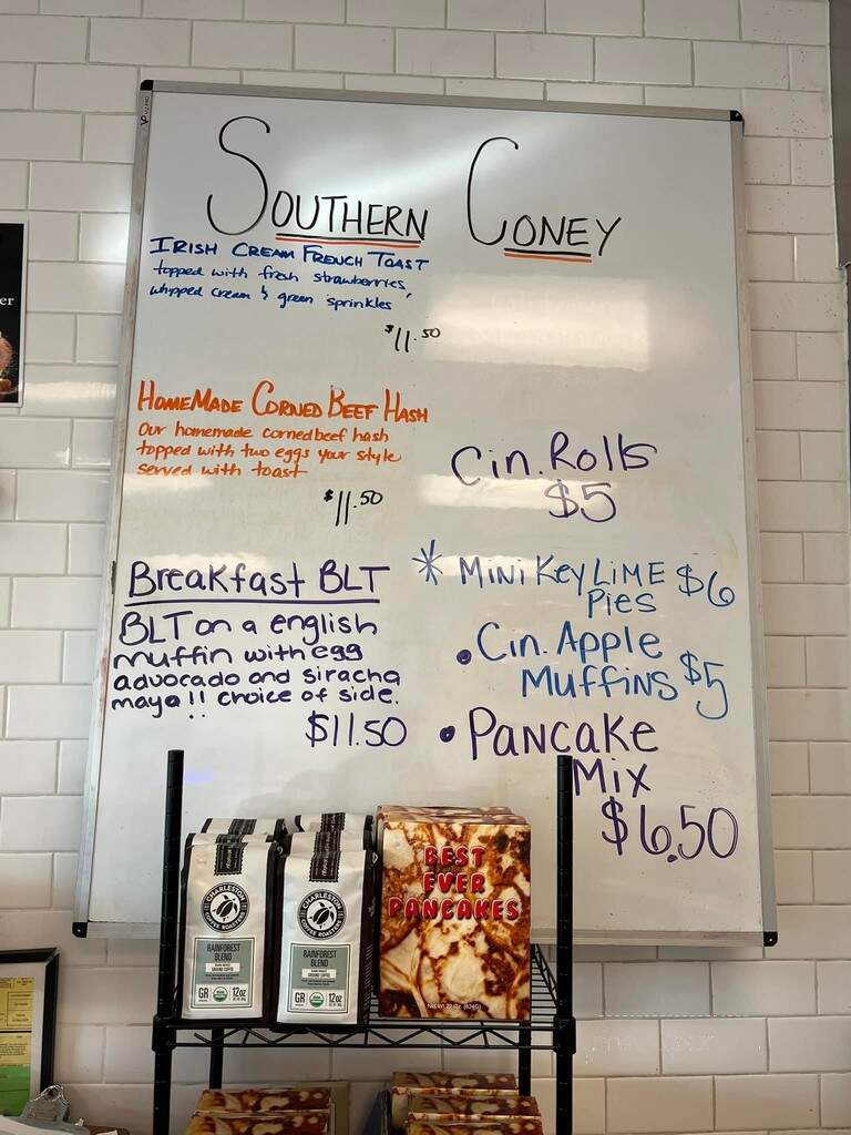 southern Coney - Hilton Head Island, SC menu_pic