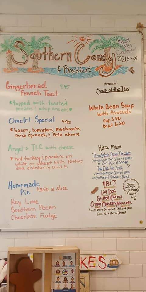 southern Coney - Hilton Head Island, SC menu_pic