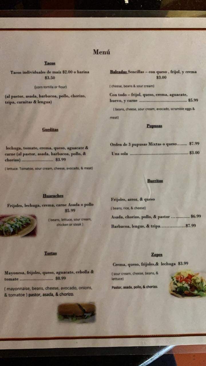 The New Molcajetes - Laplace, LA menu_pic