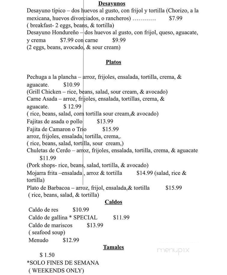 The New Molcajetes - Laplace, LA menu_pic