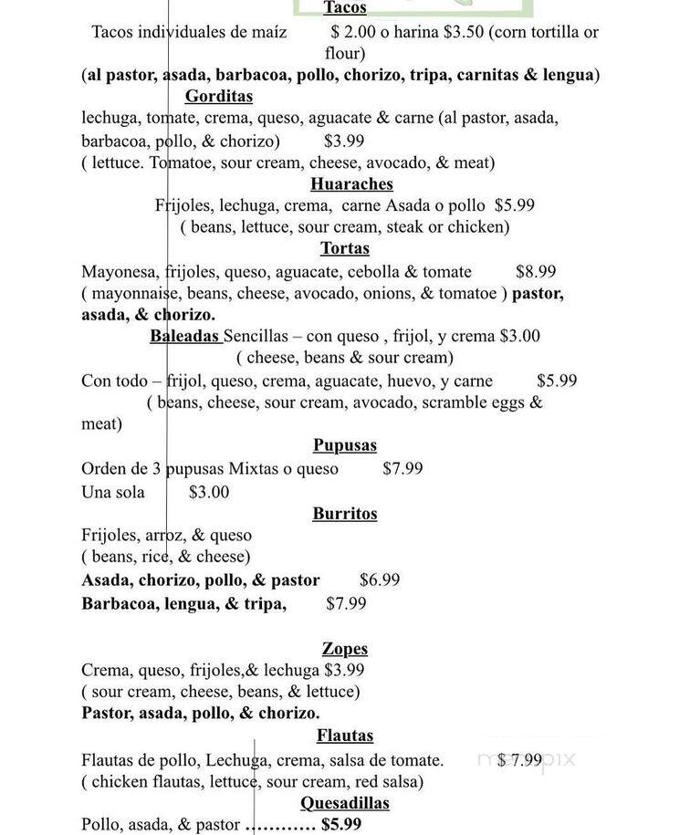 The New Molcajetes - Laplace, LA menu_pic