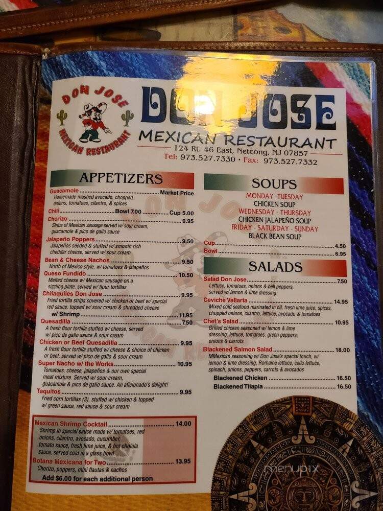 Don Jose Mexican Restaurant - Netcong, NJ
