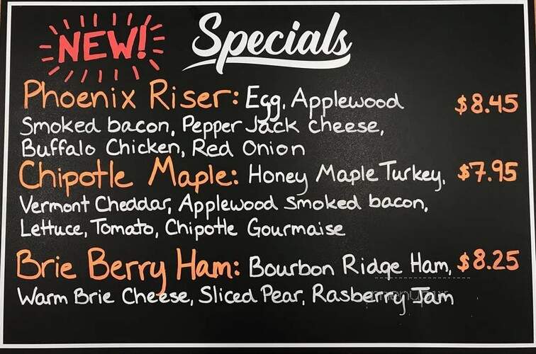 Uber Bagels Deli - Ocean City, MD menu_pic
