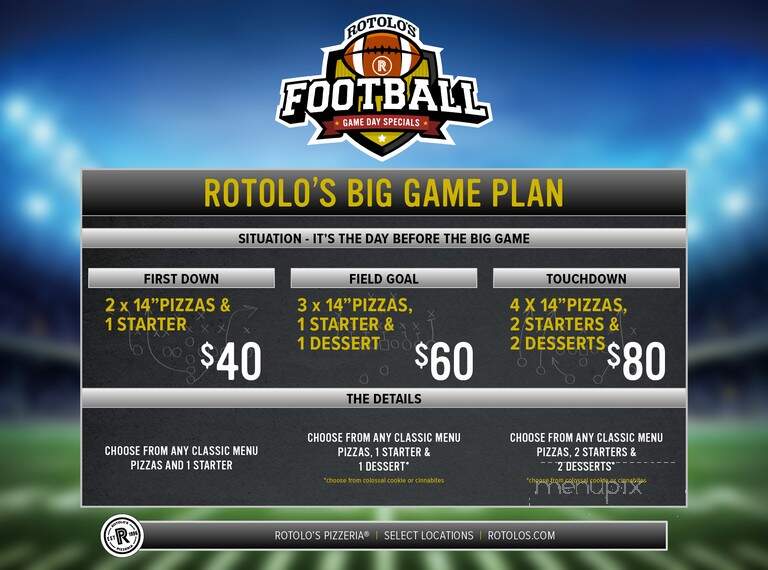 Rotolo's Pizzeria - Orange Beach, AL menu_pic