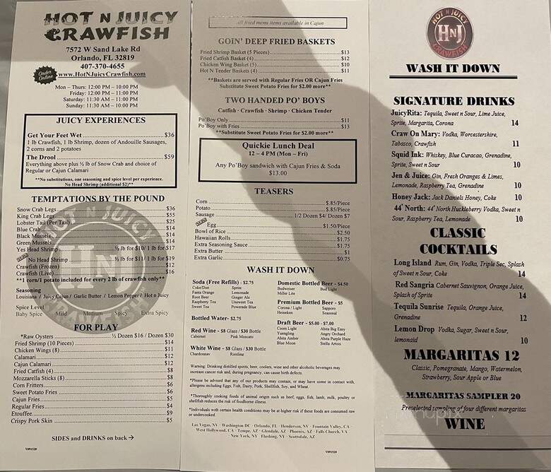 Hot N Juicy Crawfish - Orlando, FL
