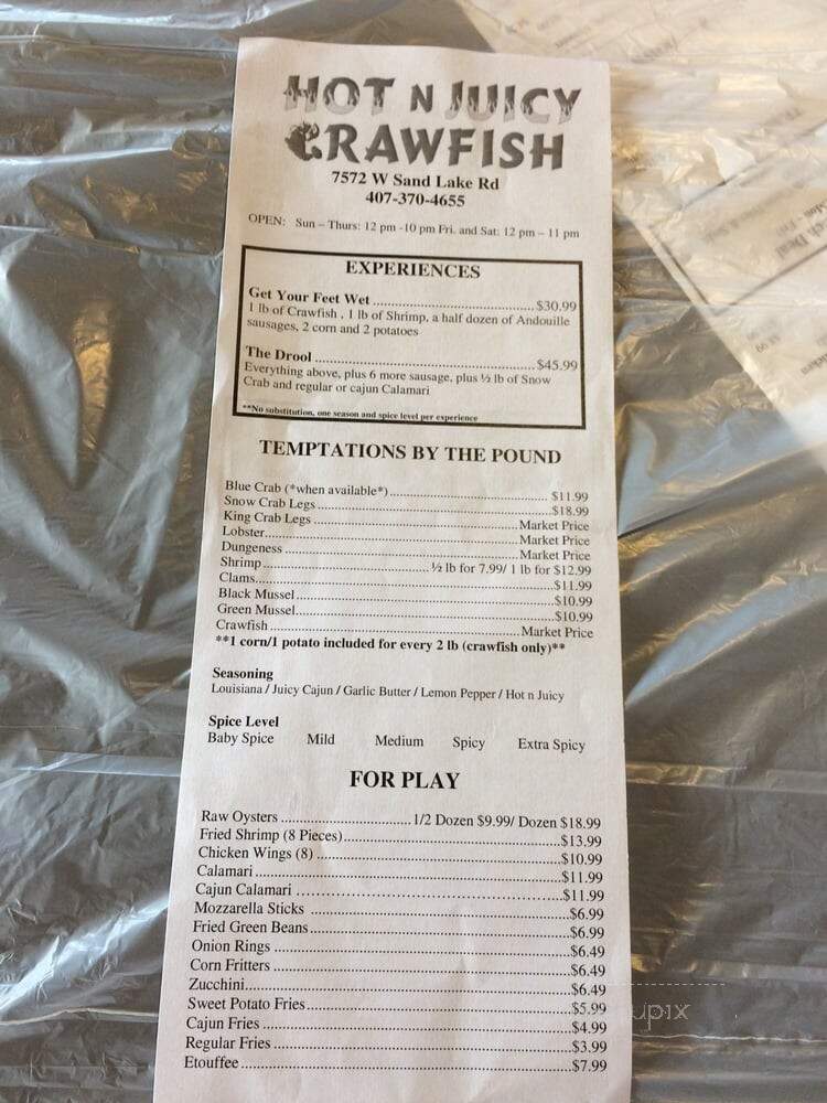 Hot N Juicy Crawfish - Orlando, FL